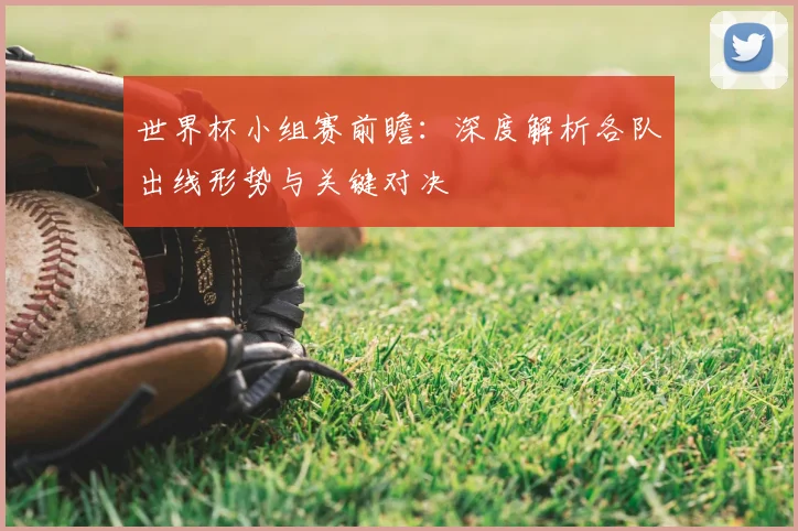世界杯小组赛前瞻:深度解析各队出线形势与关键对决